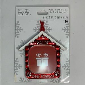 2019 Christmas Pet Ornament Frame